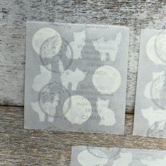 Lot of 3 VTG Sandylion Stickers Pods Assorted Halloween BLACK CATS 27 Counts