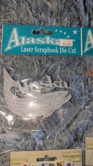 Alaska scrapbook Stickers Die Cuts 3D, Crystal, Decals Scrapbooking Lot