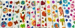 400 Stickers Mxd Themes Hello Kitty Sanrio Friends Care Bears Rainbow Stars Dino