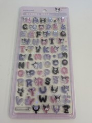 Sanrio BONBON DROP Seal moji Sticker Set 8pcs Hello Kitty Kuromi Japan Rare