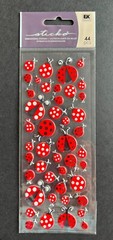 New Ladybug Stickers EK Success Sticko 44 pc Miss Elizabeth’s 5 pc Embellishment