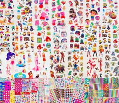 979+ Theme STICKERS! Animals Hearts Stars Rainbows Unicorns Princess Superheroes
