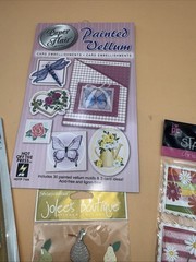 8 Pack Lot Floral/vaca Dimensional Embellishments/Stickers for Scrapbooking NIP
