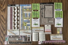 Family Dad Mom Scrapbooking Lot Embellishments Stickers Rub Ons Grandpa Grandma