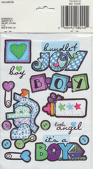 Keepsake Essentials Lot of 2 Sheets Package Baby Boy Creativity Inc Stickers