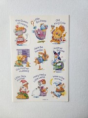 American Greeting Card stickers – 1 sheet nursery theme