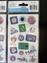 Looney Tunes Set Of 2 New 4 Sheet SandyLion France Shiny Stickers Bugs Bunny