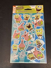 2006 Nickelodeon Viacom Spongebob Stickers Four (4) Packages NISP