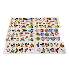 Disney Movie Club Sticker Mickey Minnie Frozen Nemo Pixar DMC Lot of 6 Sheets