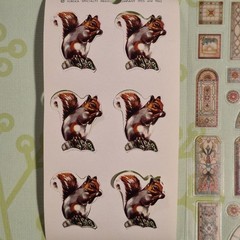 Vintage Modern Stickii Club Flowers Cottage core Junk Journal Sticker Sheet Lot