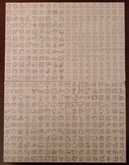 8 Sheets/Stickers To Color 6″x9″ Sticker Sheet Craft/Scrapbook/Embellishment#147