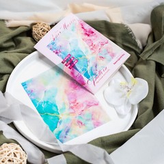 Flowers Marble Background Stickers Journal Planner Scrapbook Crafts Wall Collage
