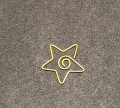 Stampin’ Up! Star Paper Clip Embellishments 40 Count