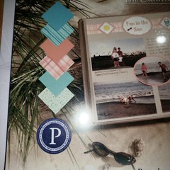 Creative Memories Oceans Breeze Cardstock Photo Mounting Paper Pack NEW 10×12