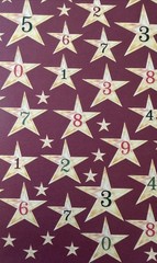 STAR ALPHABET Stickers(4-3/4”x10”)Letters•Words•Numbers•4th of July•Card Making•
