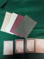 Creative Memories Holly Dazzle Pack, NIP, Sealed, Journal Boxes & Photo Mats
