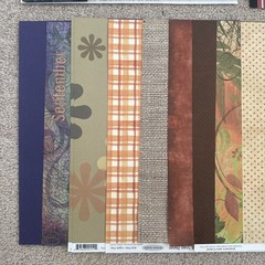 AUTUMN Themed Embellishments Kit