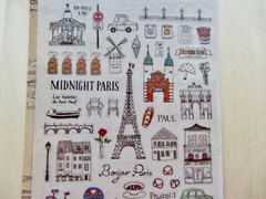 MIDNIGHT PARIS – Adorable scrapbooking sticker