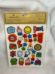 New Sealed Vintage 1979 Hallmark All Occasion Calendar Reminder Stickers