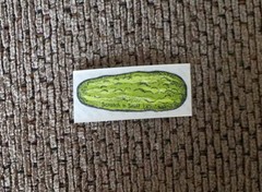 Vintage 3M/Mello Smello Sniff Stickers – Dill Pickle #2 Mod – Great Cond/Scent