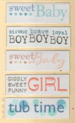 MY MIND’S EYE RUB ON TITLES ~ BABY & KIDS / BOY & GIRL THEMES 10 CHOICES *