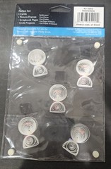 Provo Craft Third Dimension Stand-Outs Snowmen Pin Stickers Scrapbook Crafts
