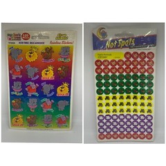 Vintage Animal Themed Stickers Set Of 2 Packages New Sealed Made In The USA