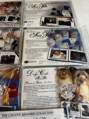 Creative Memories lot of 7 Snap Packs, stickers, die cuts, ideas all in one!!