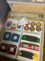 crafts shadowbox embellishments