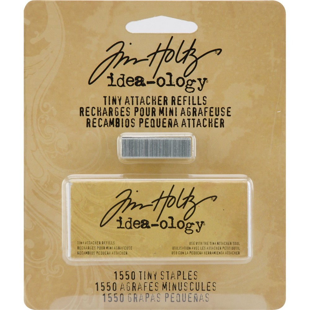 Idea-Ology Tiny Attacher Refill Staples .25 1,550/Pkg