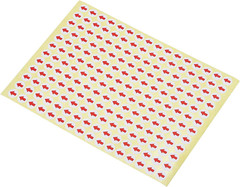 Small Arrow Stickers 0.4″ Dia, 15 Sheet Self Adhesive round Product Inspection D