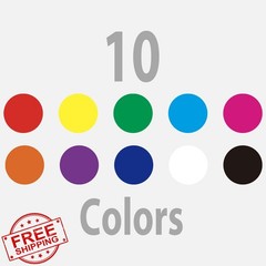 Lrogoe 1/2″ Dot Stickers 10 Colors