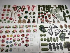 Anna Griffin Mini House Decorative Die Cuts 6 Sheets