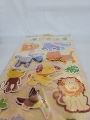 Kingsbridge Handmade 3D Stickers Safari Animal Jungle Themed NIP HK-081