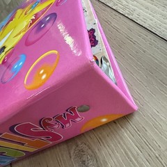 VTG Lisa Frank My Sticker Collection 3 Ring Binder Kitten Bubbles w/Stickers