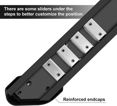 6.5″ Running Boards Compatible with 2022-2025 Toyota Tundra Crewmax Cab(4 Ful…