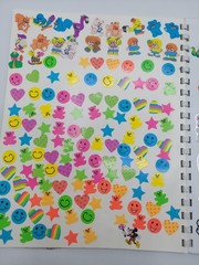 Vintage 1980’s -90’s Sticker Album Filled With Stickers