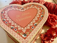 Huge Valentine Love Craft Box Lot