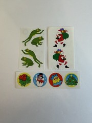 Lot of 38 Vintage Stickers & Sticker Sheets New Out Of Package