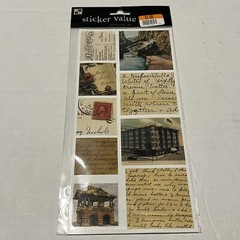 Lot of 7 Packages Craft Scrapbook Stickers Variety Of Themes
