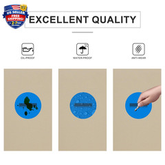 3500 Pcs Colored Dot Stickers, 3/4″ Label Sticker round Color Coding Labels