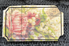 4 Pc Ephemera 2 Tags 1 Ticket 1 Sticker For Junk Journal, Scrapbook, Card Making