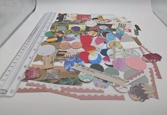Junk Journal Ephemera Lot Various Vintage Paper Mixed Media Craft Supply