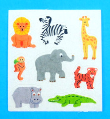 Micro Safari Animals Sandylion Sticker Mod Sheet 2″x 2″