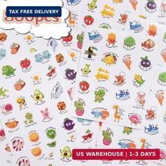 Wakawaga 800pcsTeacher Classroom Motivational Stickers for Kids Students | Rewar