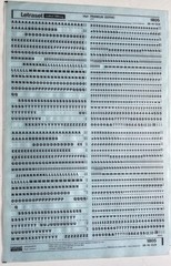 Letraset Instant Lettering Transfer Letters Franklin Gothic, (5) sheets