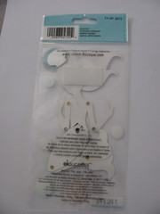 Jolee’s Boutique POSEABLE MERMAID Dimensional Stickers 7 Pieces NIP