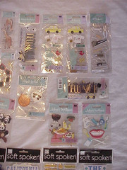 Scrapbook Sticker Lot of 46 Jolee Soft Spoken Recollections Sticko Plus more