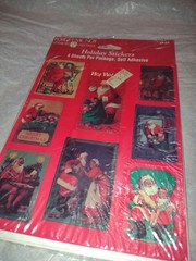 Vintage American Greetings Forget Me Not Holiday Theme Stickers 4 Sheets