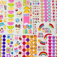 1000+ Stickers | HUGE Kids Girls Boys Teens Children Wholesale Xmas Sticker Lot